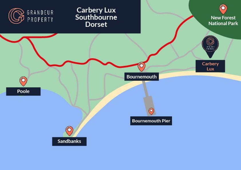Carbery Lux By Grandeur Property 본머스 외부 사진